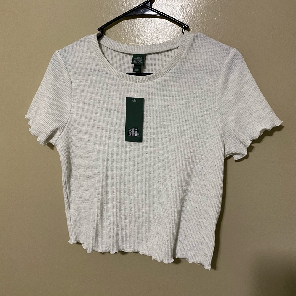 Grey Crop Top from Target ✨